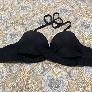 New without tags 36DD shade&Shore black bikini top